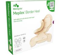 Mepilex Border Protect Talon Pansement Hydrocellulaire Siliconé Multicouche Auto-Fixant
