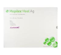 Mepilex Heel Ag Pansement Hydrocellulaire Antimicrobien Stérile 13x20cm Pièces 5
