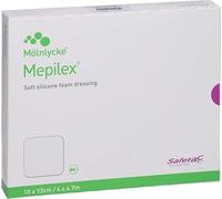 Mepilex Lot de 5 pansements en mousse de silicone souple 10 x 12 cm