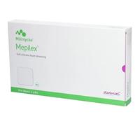 Mepilex Lot de 5 pansements en mousse de silicone souple 10 x 20 cm