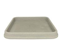 MePla Dessous de Plats Venezia - Carré - Résistant aux Intempéries - Résistant Aux UV Caboteurs Floraux - 43x43 - Gris