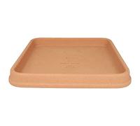MePla Dessous de Plats Venezia - Carré - Résistant aux Intempéries - Résistant Aux UV Caboteurs Floraux - 58x58 - Terracotta