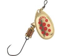 Mepps Aglia Hamecon Simple N°3-6,5g - Or Points Rouges