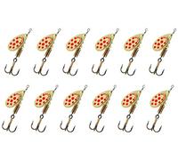 MEPPS - Cuiller Aglia par 12 (Or PT Rouge X12, 3)