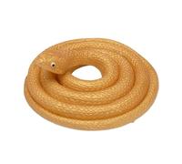 Mequou Serpents Jouets Qui Ont l'air réels - Serpent réaliste de 31,5 Pouces,Jouet de Farce pour la fête d'halloween du Jour du Poisson d'avril, Tricky Toys Prank Props