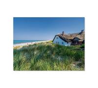 Mer Baltique, Fischland-Darß，1000 Pièces Puzzle pour Adultes Enfants Adolescents, Intelligence Soulagement du Stress Divertissement Papier Jouets Bricolage Anniversaire（38x26cm）-AQ99