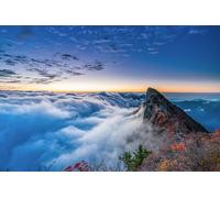 Mer de Nuages et pic Solitaire - Puzzle Adulte de 4000 pièces : Cadeau éducatif et intellectuel, décoration intérieure à Faire soi-même (14 Ans+)