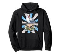 Mer du Nord Baltique Mouette Oiseau de mer Enfants Filles Garçons Sweat à Capuche