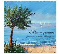 Mer en peinture (Calendrier mural carré 2026 30x30 cm) Calendrier double avec une page pour vos prises de notes: Gyslaine Pachet Micheneau - Peintures à l'huile