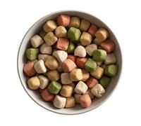 MERA Bakery Gourmet Happen Friandises pour Chien pour l'entraînement ou comme collation, friandises pour Chiens à Base d'ingrédients naturels, Biscuits pour Chien cuits délicatement (10 kg)