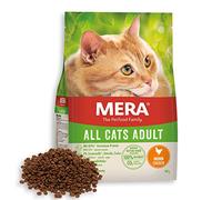 MERA Cats All Cats Poulet, croquettes pour chats adultes, sans céréales & durable, à haute teneur en viande, 2 kg