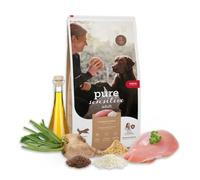MERA Pure Sensitive Dinde & Riz, Nourriture sèche pour Chiens sensibles, croquettes à Base de Dinde et de Riz, Nourriture pour Chiens Adultes, sans blé ni Sucre (4 kg)