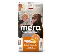 MERA Pure Sensitive Canard & Pomme de Terre 12,5 kg Croquettes Chien | Recette premium monoprotéine - haute tolérance, douce pour l'estomac, pour toutes les races et chiens sensibles