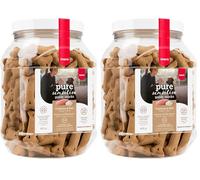 MERA Pure Sensitive Goody Snack - Friandises saines pour Chiens sensibles - Friandises pour Chien à Base de Dinde et de Riz - sans Gluten - pour l'entraînement (600 g) (Lot de 2)