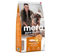 Mera Pure Sensitive Junior Nourriture pour Chiens de Grande Race au Canard et aux Pommes de Terre, sans céréales, monoprotéine Sensible, avec Colostrum et Protection articulaire, 1 kg