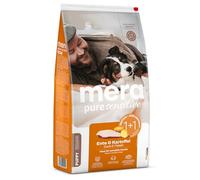 MERA Pure Sensitive Puppy Canard & Pomme de Terre 1 kg Croquettes Chiot | Recette premium au colostrum - haute tolérance, douce pour l'estomac, pour toutes les races et chiens sensibles