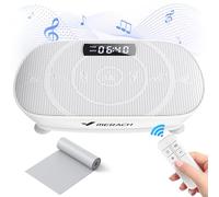 MERACH CV30 Pro Puissant Plateforme Vibrante | Haut-parleur Bluetooth, Conception Silencieuse, Surface en Silicone Confortable, Télécommande, Entraînement à Domicile