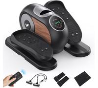 Merach elliptique sous bureau, 12 vitesses, télécommande, écran, antidérapant, silencieux et portable