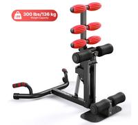 MERACH Machine de Squat Profond Multifonctionnelle, Appareil d'Entraînement Réglable pour le Corps, les Abs et les Jambes, Machine d'Exercice avec Pompes, Capacité de 300 Lbs pour la Maison et la MR-2