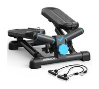 Merach Mini-stepper, appareil d’exercice avec bandes de résistance pour un entraînement complet du corps à la maison