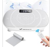 MERACH Plateforme vibrante, Entraînement corps entier, Silencieuse, Vitesse automatique/manuelle, Haut-parleur Bluetooth