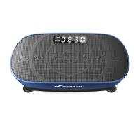 MERACH Plateforme Vibrante, Plaque Vibrante Silencieuse et Compacte pour Le Modelage du Corps et la Relaxation, avec Tapis en Silicone Confortable, écran LED et Télécommande (Bleu)