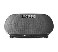 MERACH Plateforme Vibrante, Plaque Vibrante Silencieuse et Compacte pour Le Modelage du Corps et la Relaxation, avec Tapis en Silicone Confortable, écran LED et Télécommande (Noir)