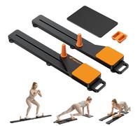 MERACH Reformer Pilates - Pilates Reformer Planche Pilate Supportant 120 Kg Pliable, pour Le Renforcement des Abdominaux, des Bras Et des Jambes, Pilates Board Planche De Pilate Muet