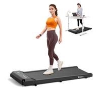 Merach Tapis de marche compact, conception monobloc sans soudure, charge 120 kg, télécommande, appli et écran LED