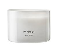 Meraki Bougie parfumée Meraki. 60 heures Jardin blanc