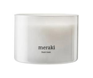 Meraki Bougie parfumée Meraki. 60 heures Linge frais