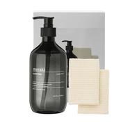 Meraki Coffret cadeau Meraki. savon vaisselle et torchon. 3 pièces Shadow lake