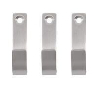 Meraki Crochets Thapsus. lot de 3 Acier brossé