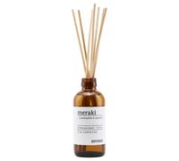 Meraki Diffuseur de sable et coucher de soleil avec 7 bâtonnets, castles et coucher de soleil, 120 ml