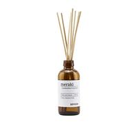 Meraki Diffuseur de sable et coucher de soleil avec 7 bâtonnets, castles et coucher de soleil, 120 ml
