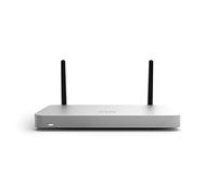 Meraki MX64W 200Mbit/s Pare-Feux (matériel) - Pare-Feux (matériel) (200 Mbit/s, 1000 Mbit/s, 70 Mbit/s, 802.11ac,802.11n, 50 utilisateur(s), avec Fil &sans Fil)