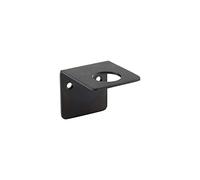 Meraki, Support mural, finition noire brossée, L : 5,8 cm, l : 6,7 cm, H : 5,8 cm