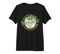 Meran Trentin Bozen Tyrol Sud Italie Vintage Souvenir T-Shirt Haut de Gamme