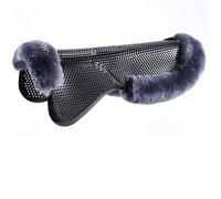 Merauno Full Active Soft Gel Pad avec selle en peau d'agneau Amortisseur à mémoire de forme Antidérapant et libération d'air Noir