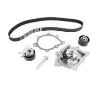 Merautop SJ Kit de pompe à eau et courroie de distribution Kit PowerGrip + Kit de courroie de distribution de remplacement pour C4 C5 DS4 Focus Vivaro C 308 3008 Numéro de pièce KTBWP9950 KP25672XS