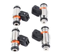 Merautop SJ Lot de 4 injecteurs de carburant de rechange pour F0.RD KA RB 1.6 i 1996-2008 StreetKA RL2 1.6 2003-2005 Accessoires de voiture Numéro de pièce IWP127 2N1U9F593JA 50103302 1221551