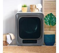Merax Sèche-linge 3kg jusqu'à 4kg Sèche-linge d'échappement 850W Acier Inoxydable Séchoir avec 6 programmes et 6 Fonctions, Filtration Multiple, Stérilisation UV, Protection Contre La Surchauffe
