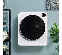 Merax Séche-linge évacuation 3 kg 830 W blanc, montage mural/sol, sèche-linge compact 5 programmes, réservoir inox + tripe-filtre, minuterie 20-180 min, sécheuse gain de place
