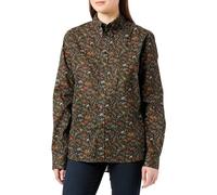 Merc of London Gerrard Shirt, Dark Brown, Medium Men's