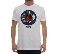 Merc of London Granville, T-Shirt, Blanc (White), Large (Taille Fabricant: L) Homme