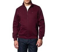 Merc of London Harrington,Jacket Blouson, Rouge (Bordeaux), X-Large (Taille Fabricant: XL) Homme