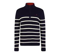 Merc of London Homme Bushell Pullover Sweater, Navy, L EU