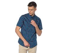 Merc of London Homme Shelley Shirt, Bright Blue, S EU