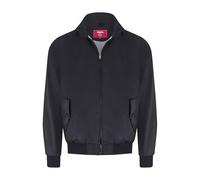 Merc of London Veste Harrington en Sergé Noir pour Homme Gardners, M