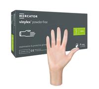 MERCATOR MEDICAL Vinylex Boîte de 100 gants en vinyle non poudrés Taille S